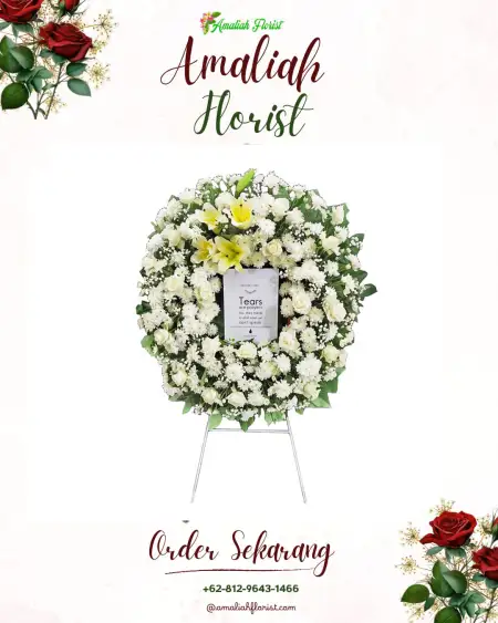 Krans Bunga Duka Batu Kuwung